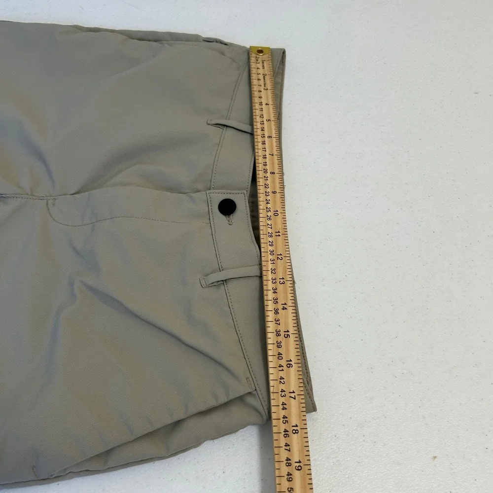 Banana Republic Mens Performance Chino Pants Khaki Tan 36x30 Straight Leg